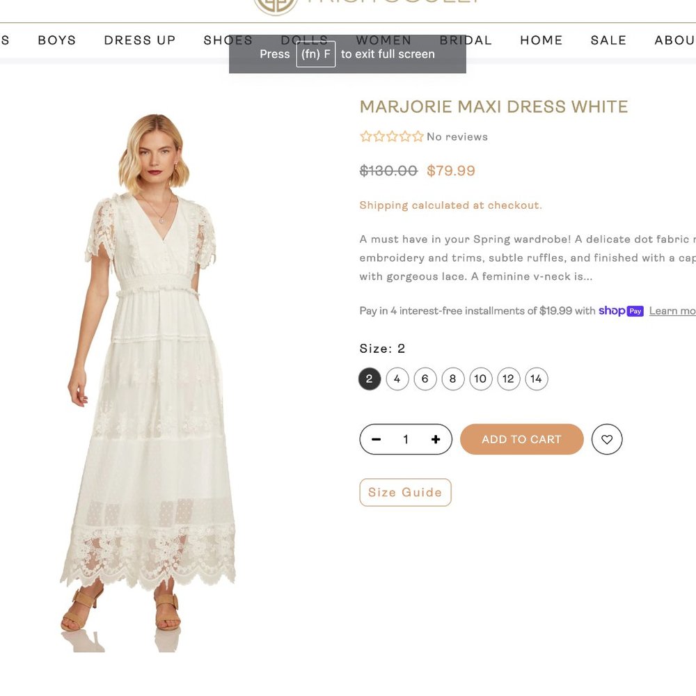 Trish Scully Marjorie Maxi Dress
